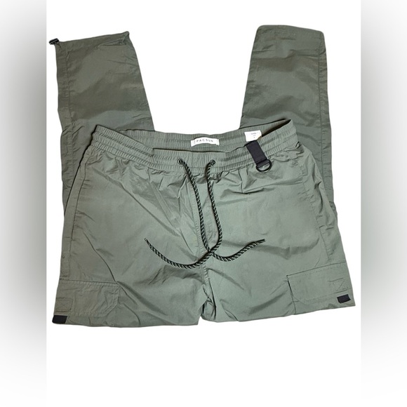 PacSun Other - PacSun Olive Green Cargo Joggers Men’s Elastic Waist Excellent Condition